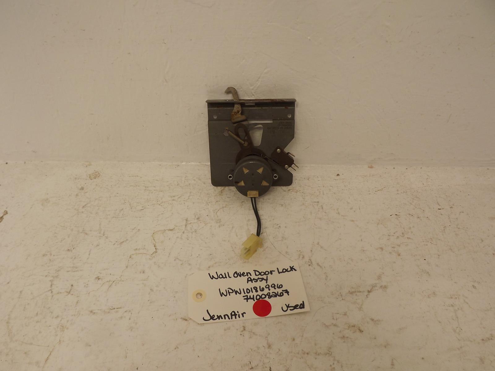 JennAir Oven WPW10186996 74008267 Oven Door Lock Used JennAir Oven WPW10186996 74008267 Oven Door Lock Used